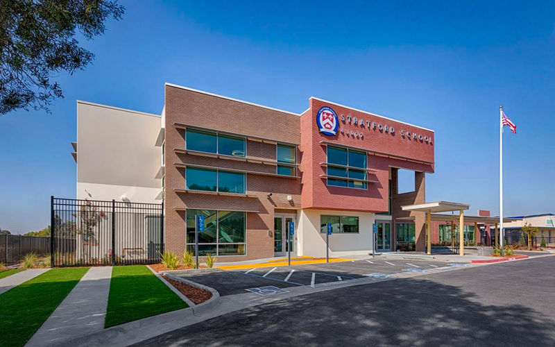 Stratford School campus in Fremont